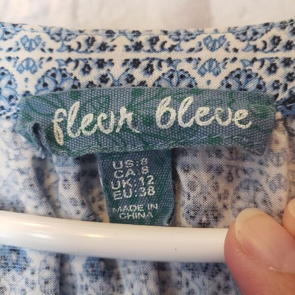 FLEUR BLEUE Boho Sundress Maxi Dress 8 - Picture 5 of 8